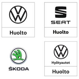 Volkswagen-, Seat- ja Skoda -merkkihuolto
